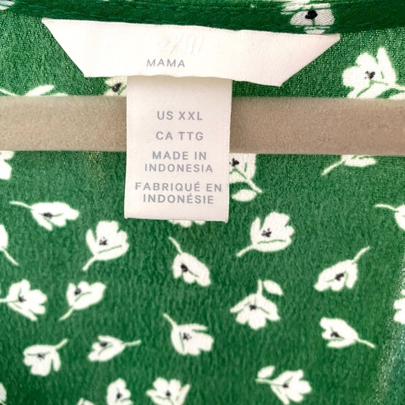 Puff sleeve, button down maxi dress - Picture 4 of 6